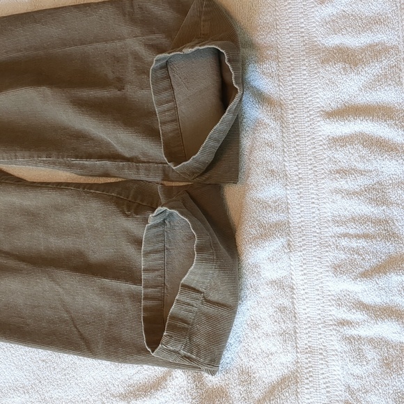 Men's Light Brown Croft & Barrow Corduroy Pants, Stretchable waist 34x32 - Picture 7 of 12